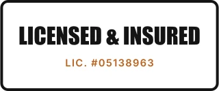 Licensed & Insured · Lic. #05138963